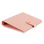 Blush Pink Vegan Leather A5 Ring Binder Planner, thumbnail 7 of 10
