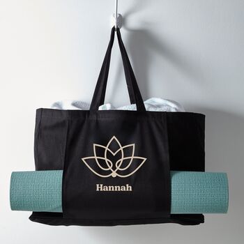 Lotus Personalised Yoga Bag, 2 of 2