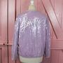 Lover Purple Sequin Jacket, thumbnail 1 of 8