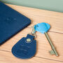 Eco Friendly Disabled Blue Badge Vegan Leather Wallet And Radar Key Made From Recycled Bottles In Navy, thumbnail 9 of 10