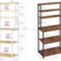 Industrial Kitchen Rack With Shelves And Hooks, thumbnail 11 of 11