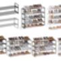 Shoe Rack Shelves Stackable Shoe Storage Organiser, thumbnail 7 of 7