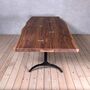 Nord Walnut Live Edge Solid Wood Dining Table, thumbnail 4 of 6