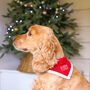 Personalised Christmas Dog Bandana, thumbnail 2 of 5