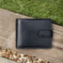 Personalised Luxury Waxed Leather Wallet Men's Gift, thumbnail 2 of 7