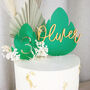 Monstera Personalised Cake Topper Set, thumbnail 1 of 6