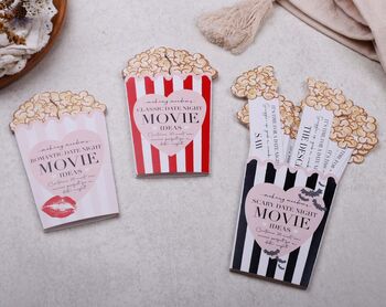 Classic Movie Date Night Idea Cards For Film Lovers Couple Gift, 6 of 6