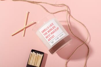 Best Make Up Artist Candle Gift, 3 of 6