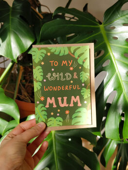 Wild And Wonderful Mum Card, 6 of 6