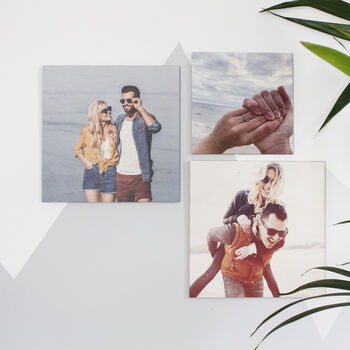 Couples Wooden Wall Photos Letter Box Gift Set, 10 of 10