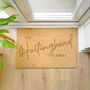 Personalised Couples Rectangle Indoor Doormat, thumbnail 4 of 5