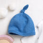 Baby Cotton Hat Easy Knitting Kit, thumbnail 1 of 9