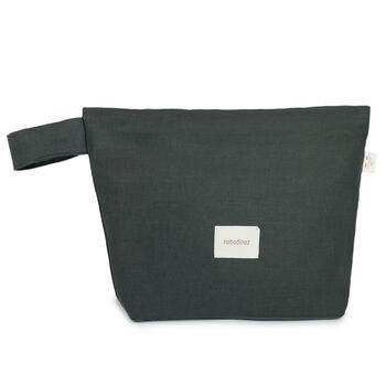 Organic Cotton Vanity Case In Green Blue, 2 of 2