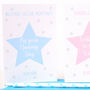 Personalised Christening Or New Baby Star Card, thumbnail 2 of 4