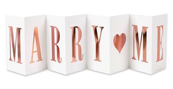 Marry Me Proposal Banner Card, 4 of 8