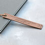 Personalised Wedding Gift Best Man Bridesmaid Bookmarks, thumbnail 3 of 9