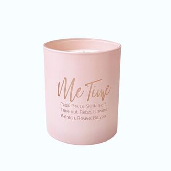 'Me Time' Scented Candle, 3 of 3