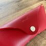 Personalised Red Leather Glasses Case, thumbnail 2 of 12