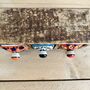 Mini Wooden Three Drawer Ceramic Chest Trinket Box, thumbnail 2 of 10