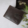 Vintage Personalised Bifold Leather Wallet, thumbnail 11 of 12