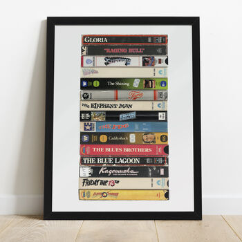 44th Birthday Personalised Print, 1980 Films, 44th Gift, 6 of 9