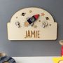 Personalised Space Door Plaque, thumbnail 3 of 4