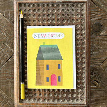 Mini Yellow New Home Card, 4 of 4