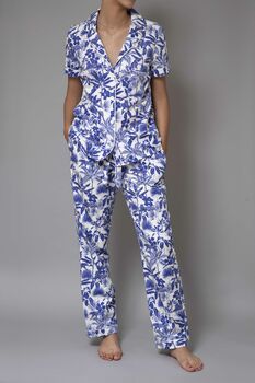 Luxury Cotton Pyjama Trousers | Straight Outta Bali, 2 of 5