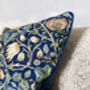 Blue Indigo Lodden William Morris 18' Cushion Cover, thumbnail 7 of 8
