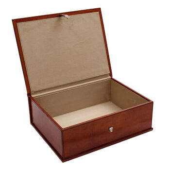 Leather Deep Box File, 2 of 4