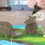 You Make Me Horny! 3D Rhinos Pop Up Silly Funny Anniversary Love Card, thumbnail 4 of 9