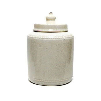 Ceramic Decorative Jar With Lid, 7 of 7