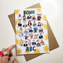 Bowie Abc Card, thumbnail 2 of 2
