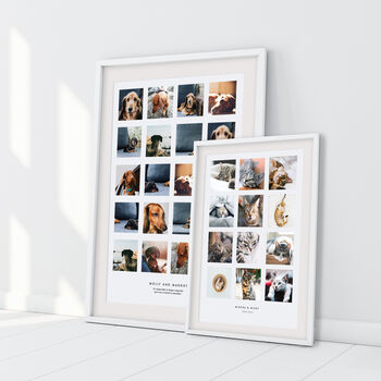 Personalised Much Loved And Missed Pet Photo Collage, 2 of 6