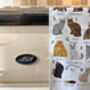 A Z Of Cats Tea Towel, thumbnail 5 of 5