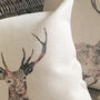 Stag Scatter Cushion, thumbnail 6 of 7