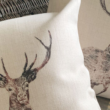 Stag Scatter Cushion, 6 of 7