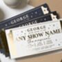 Personalised Theatre Gift Voucher, thumbnail 2 of 9