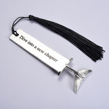 Personalised Dolphin Pewter Bookmark, 5 of 9