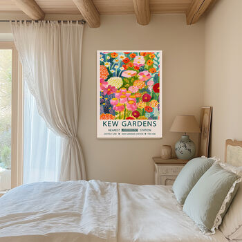 Kew Gardens Botanical Summer Art Print, 4 of 4