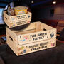 Personalised Family Movie Night Treat Box Crate, thumbnail 1 of 3