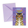 Tiger Celebration Card, thumbnail 1 of 1