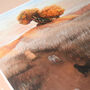 Pug Warm Winters Afternoon Art Print, thumbnail 2 of 6