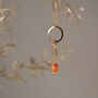 Astralis V 14k Gold Filled Sunstone Pendant, thumbnail 2 of 7