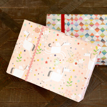 Girly Wrapping Paper Pack, 5 of 12