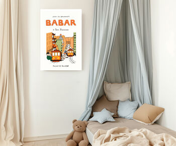 Babar In San Francisco Art Print, 2 of 4