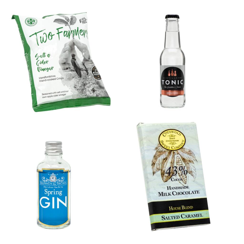 Cotswolds Craft Gin Lover's Gift By QWERTY Beer Box