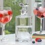 Luxury Personalised Gin Decanter And Glasses, thumbnail 1 of 8