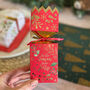 Square Robin Christmas Crackers Set Four Pack, thumbnail 6 of 7
