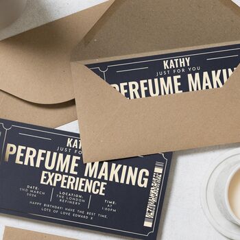 Personalised Perfume Making Experience Gift Voucher, 6 of 9